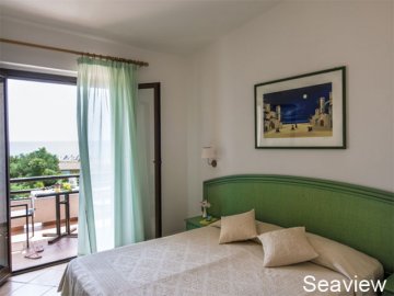 Tweepersoonskamer zeezicht - Hotel Cormoran - Villasmius